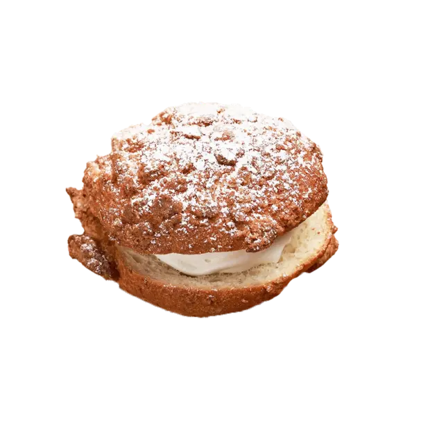 Streusel & Cream Bun